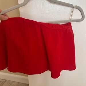 Wilfred Vibrant Red Women's Skort